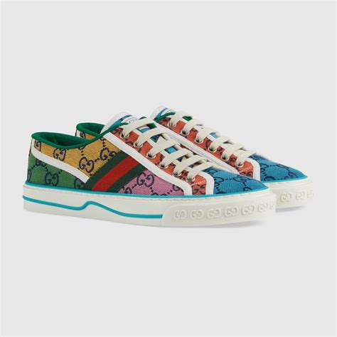 gucci tennis 1977 gg multicolor sneaker